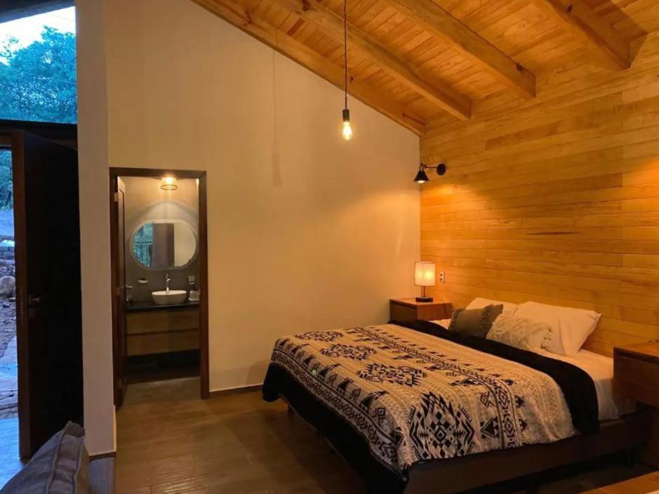 Cabana De Lujo Con Jacuzzi A 10 Min Del Pueblo Mazamitla Exterior photo
